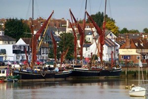 Barges at Hythe Quay, Maldon